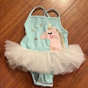 Unicorn Tutu Swimsuit for Kids